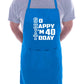 Apron Funny 40th Birthday Gift For Men & Ladies Turning 40 Present