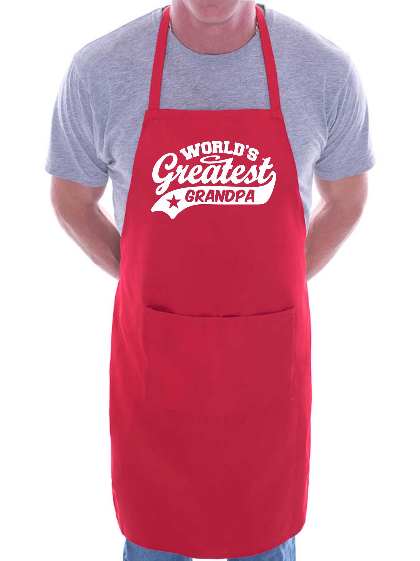 Apron Greatest Grandpa Gift For Him Birthday Father's Day Present