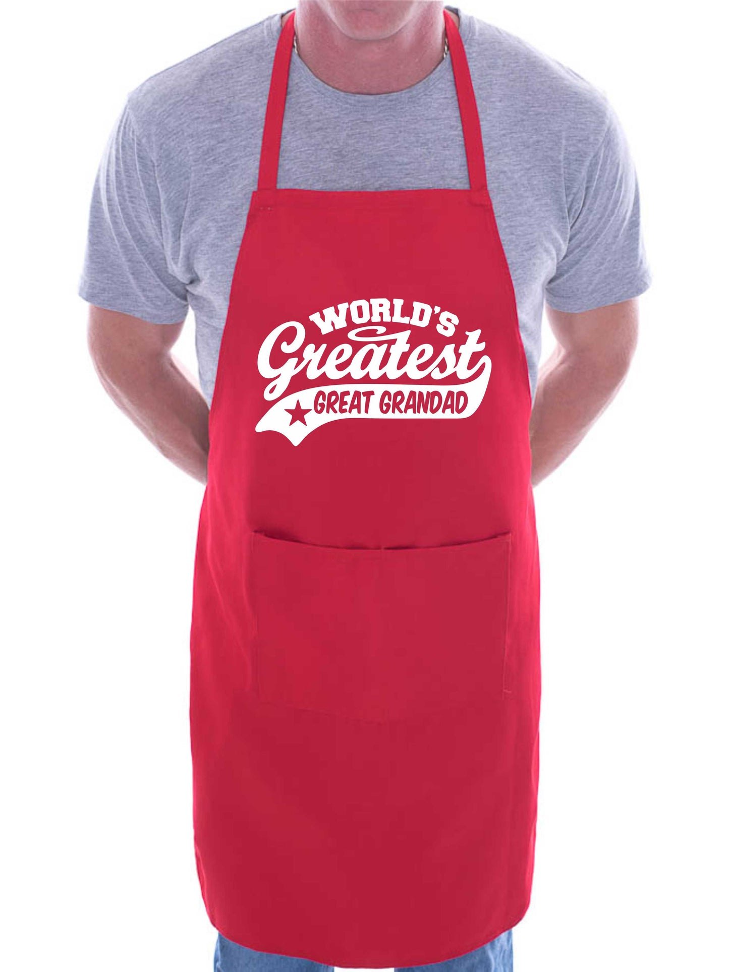 Apron Greatest Great Grandad Gift For Him Birthday Father's Day Present