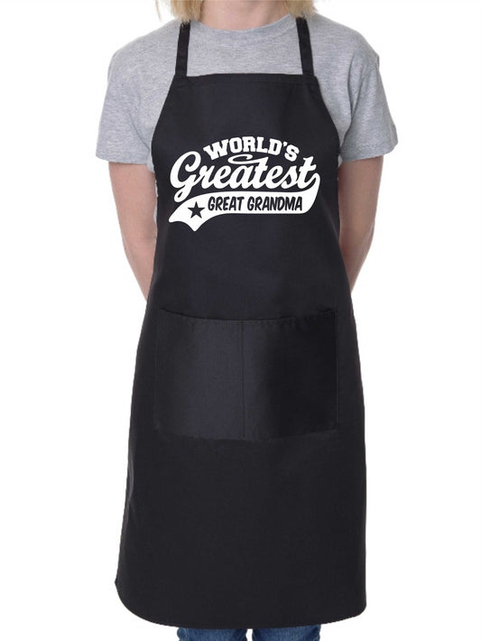 Apron Greatest Great Grandma Gift For Her Birthday Mother's Day Present