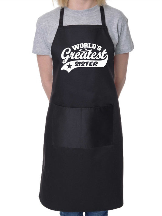 Apron Greatest Sister Gift For Her Birthday Mother's Day Present