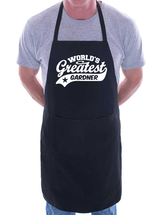 Apron Greatest Gardener Gift For Her Gift For Him Funny Birthday Present