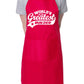 Apron Greatest Builder Gift For Her Gift For Him Funny Birthday Present