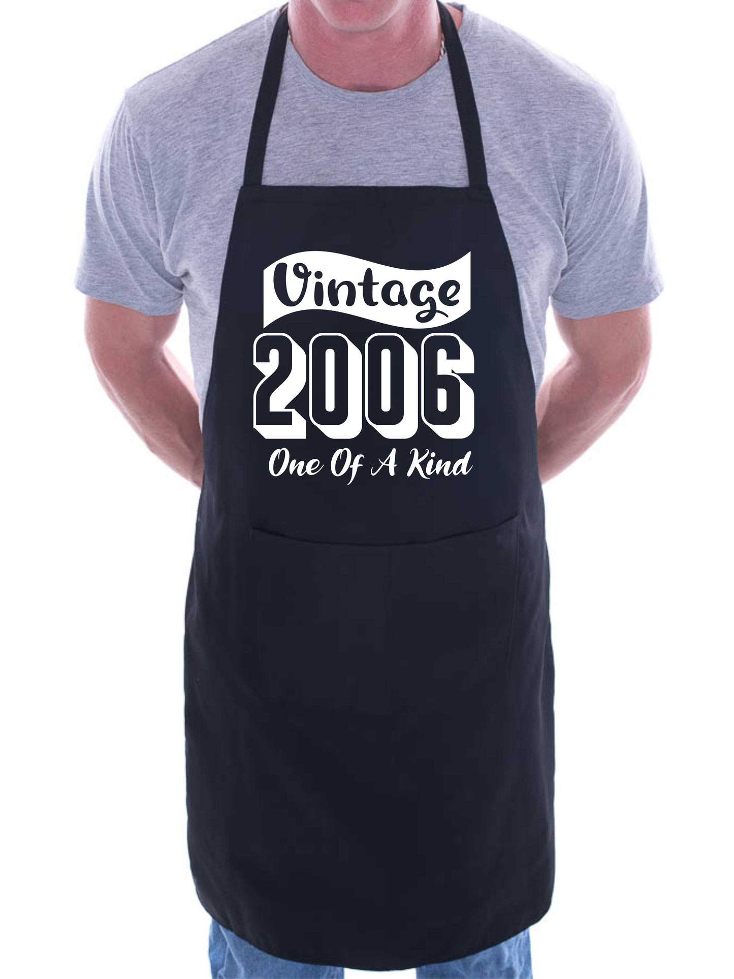 Vintage Birthday 2006 18th Birthday Funny Apron Baking BBQ