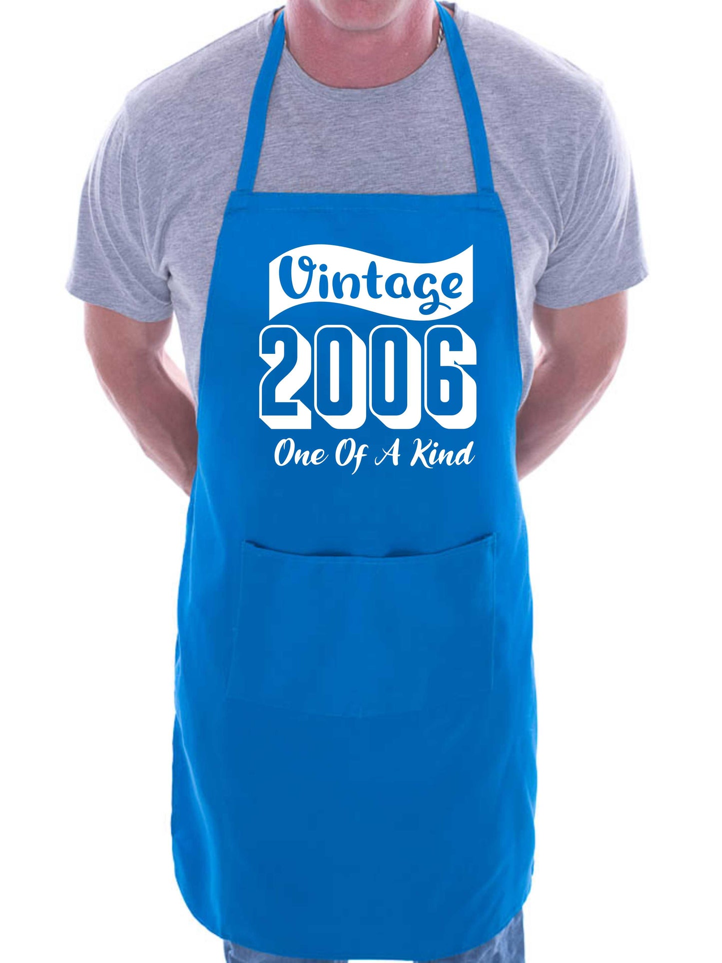 Vintage Birthday 2006 18th Birthday Funny Apron Baking BBQ