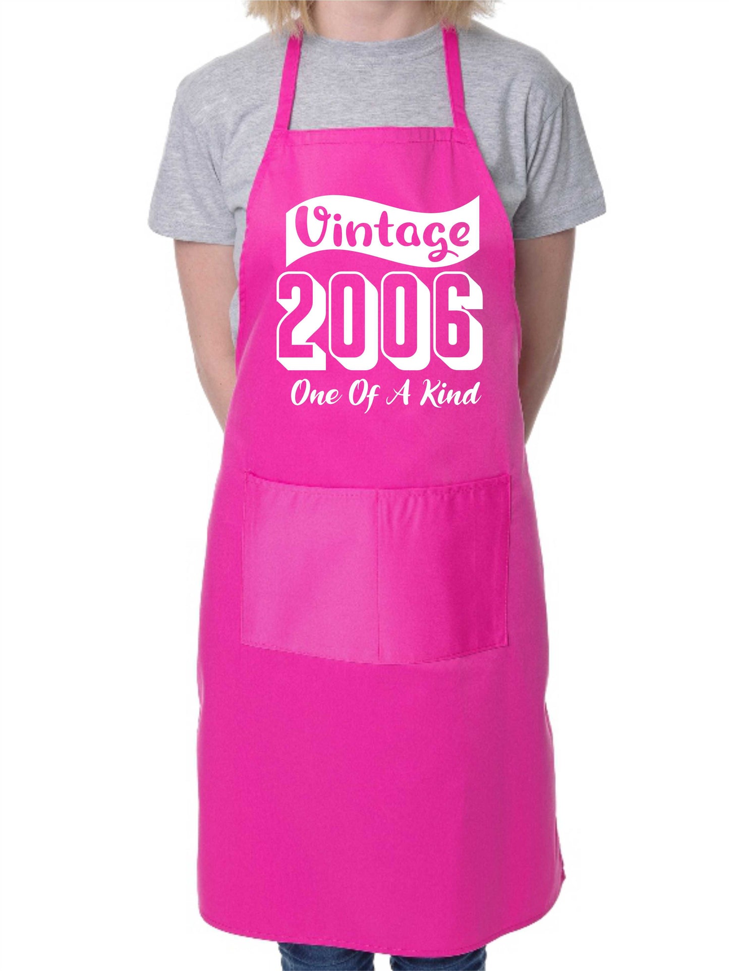 Vintage Birthday 2006 18th Birthday Funny Apron Baking BBQ