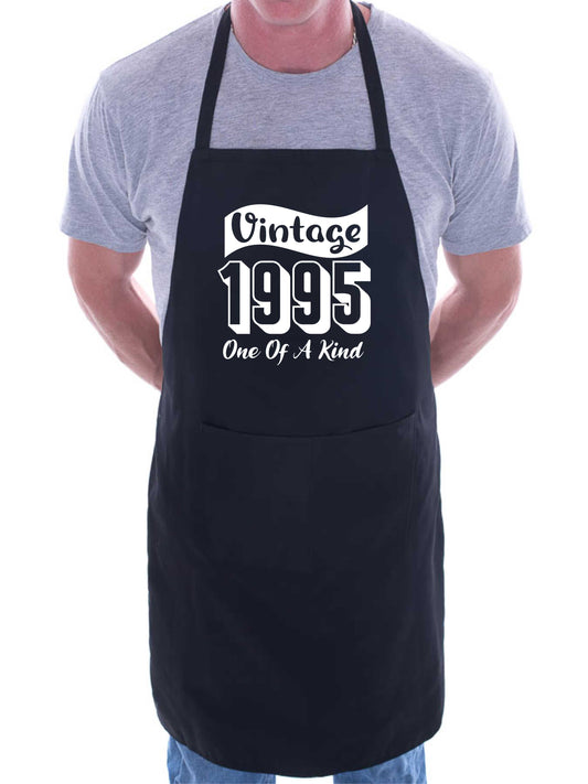 30th Birthday Vintage 1995 Age 30 Funny Apron Novelty Baking BBQ