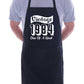 40th Birthday Vintage 1984 Age 40 Funny Apron Baking BBQ