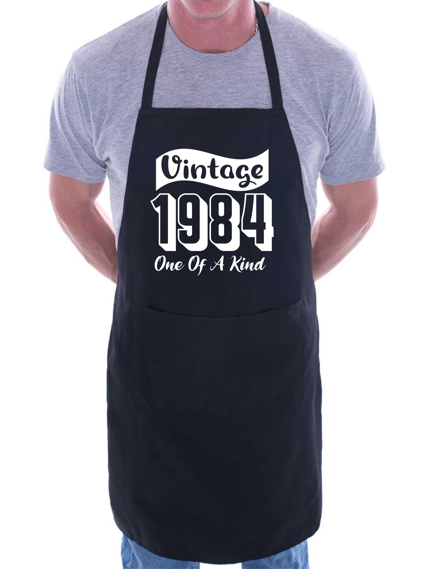 40th Birthday Vintage 1984 Age 40 Funny Apron Baking BBQ