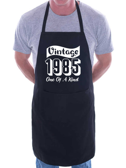 40th Birthday Vintage 1985 Age 40 Funny Apron Novelty Baking BBQ