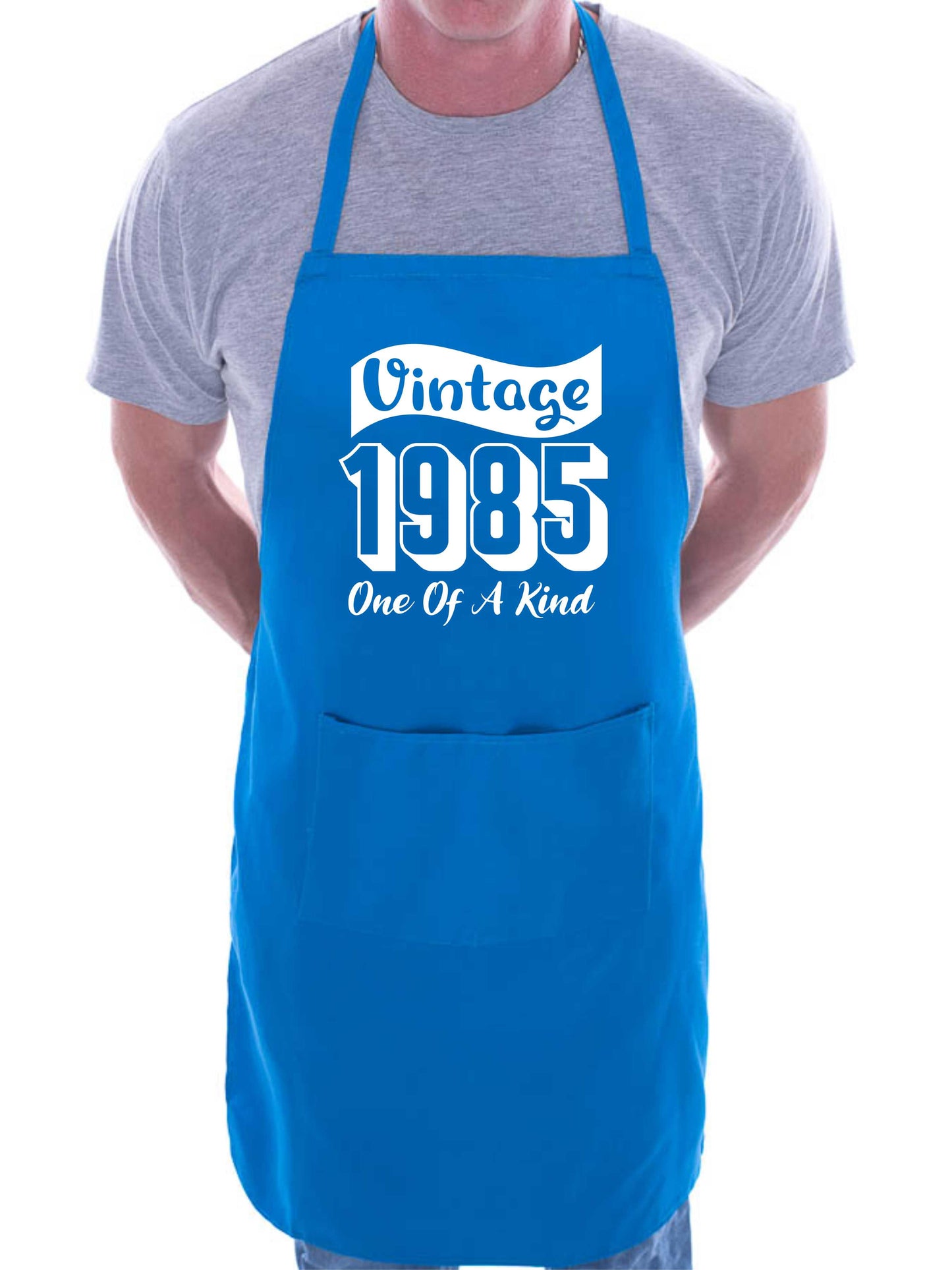 40th Birthday Vintage 1985 Age 40 Funny Apron Novelty Baking BBQ