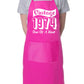 Vintage Birthday 1974 50th Birthday Funny Apron Novelty Baking BBQ