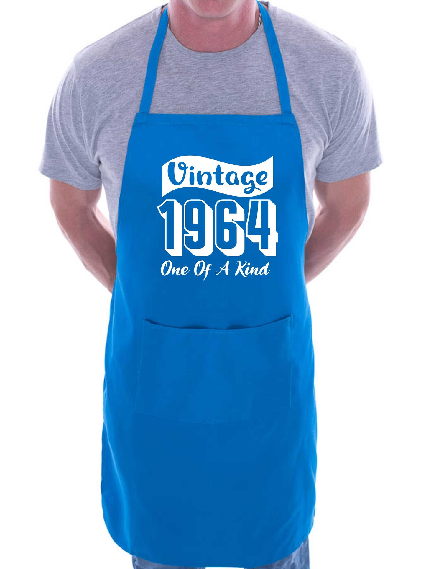 Vintage Birthday 1964 60th Birthday Funny Apron Baking BBQ