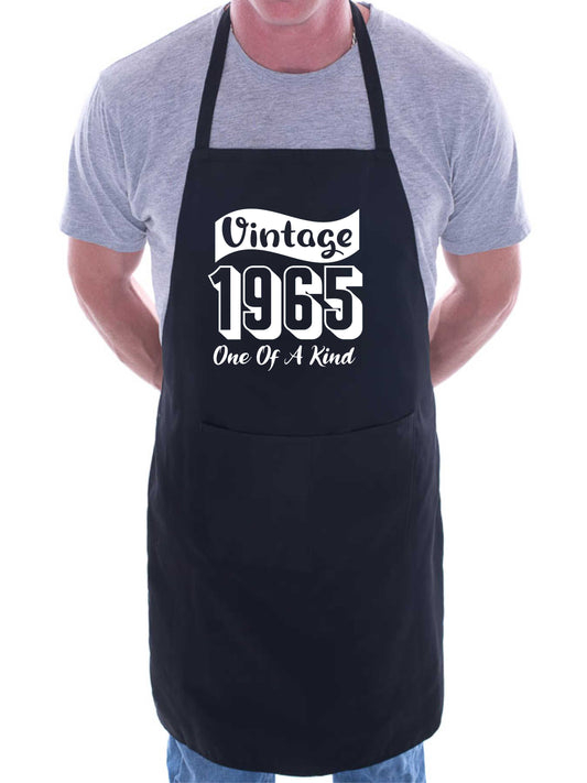 Vintage Birthday 1965 60th Birthday Funny Apron Novelty Baking BBQ