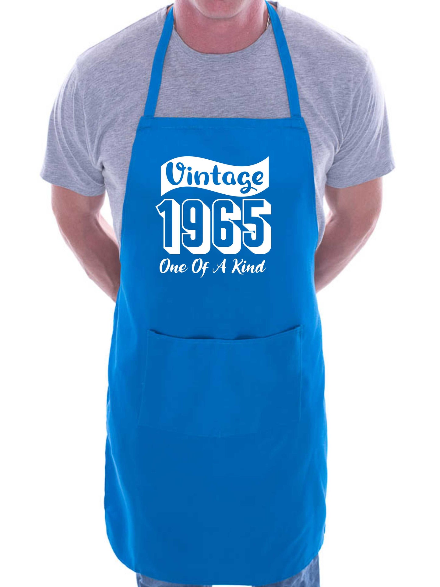 Vintage Birthday 1965 60th Birthday Funny Apron Novelty Baking BBQ