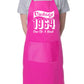 Vintage Birthday 1964 60th Birthday Funny Apron Baking BBQ