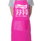 80th Birthday Vintage 1944 Age 80 Funny Apron Baking BBQ