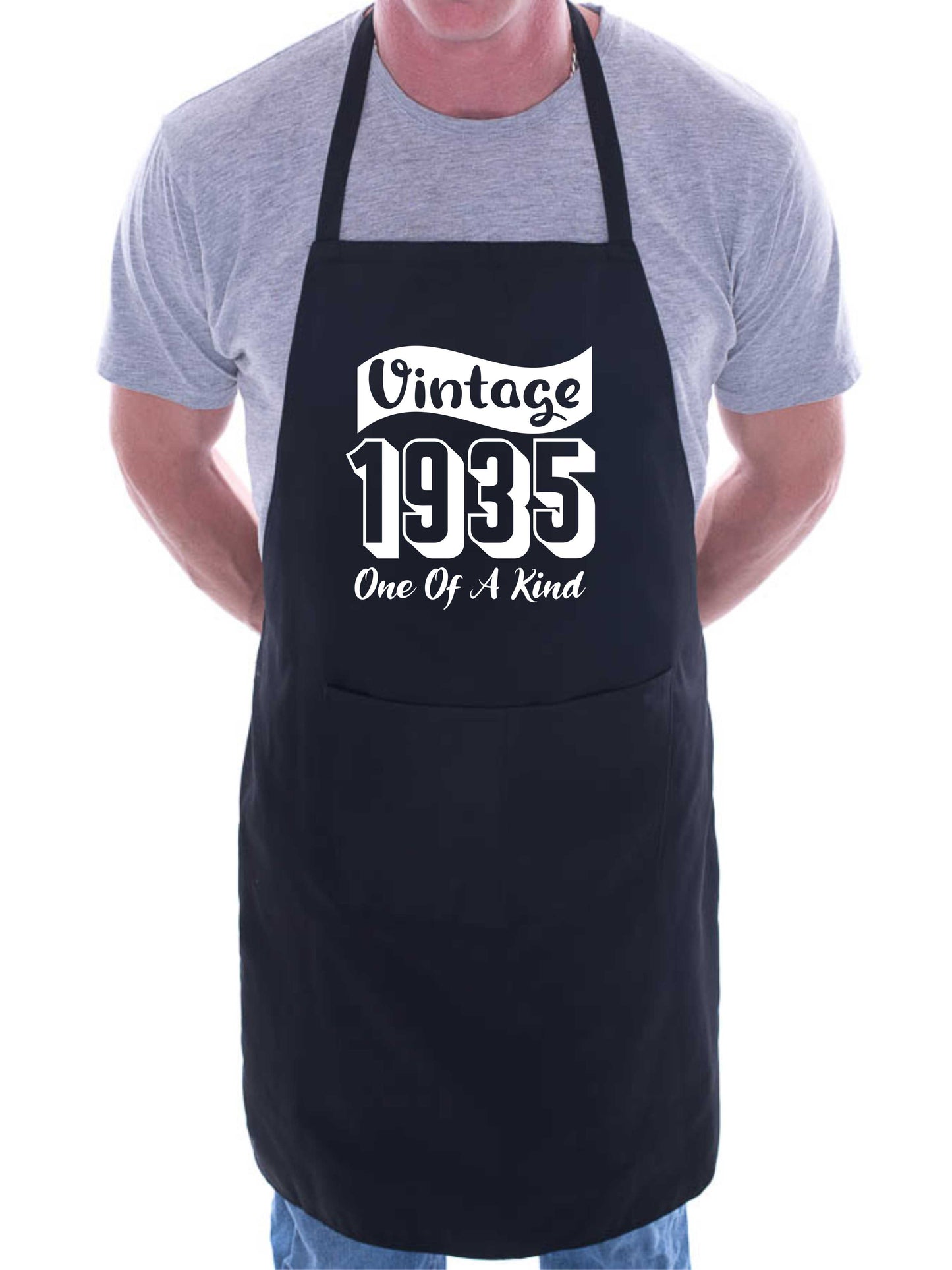 Vintage Birthday 1935 90th Birthday Funny Apron Novelty Baking BBQ