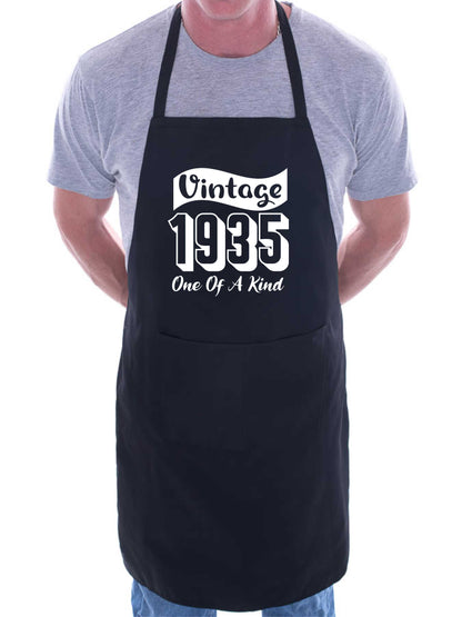 Vintage Birthday 1935 90th Birthday Funny Apron Novelty Baking BBQ