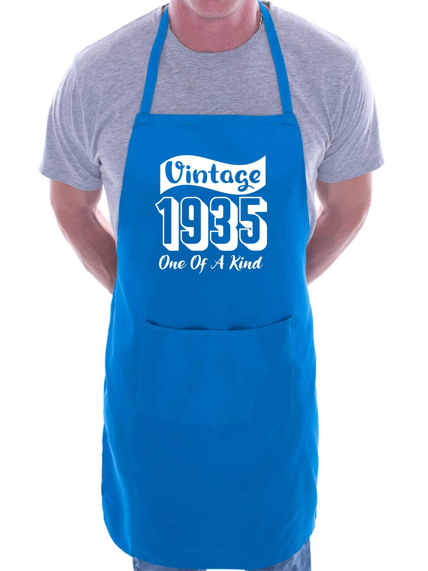 Vintage Birthday 1935 90th Birthday Funny Apron Novelty Baking BBQ