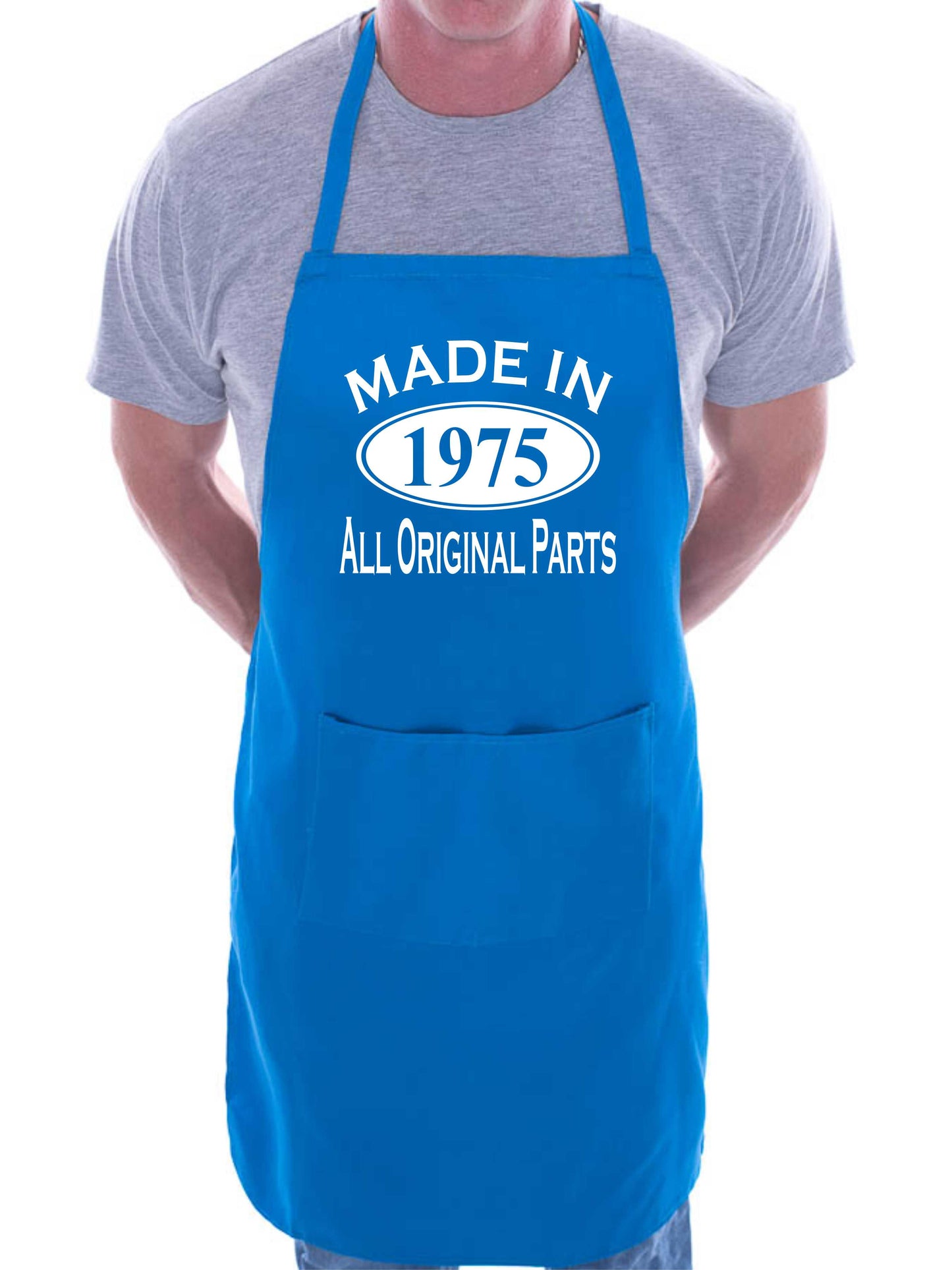 Made In 1975 50th Birthday BBQ Cooking Funny Novelty Apron