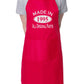 Made In 1995 30th Birthday BBQ Cooking Funny Novelty Apron