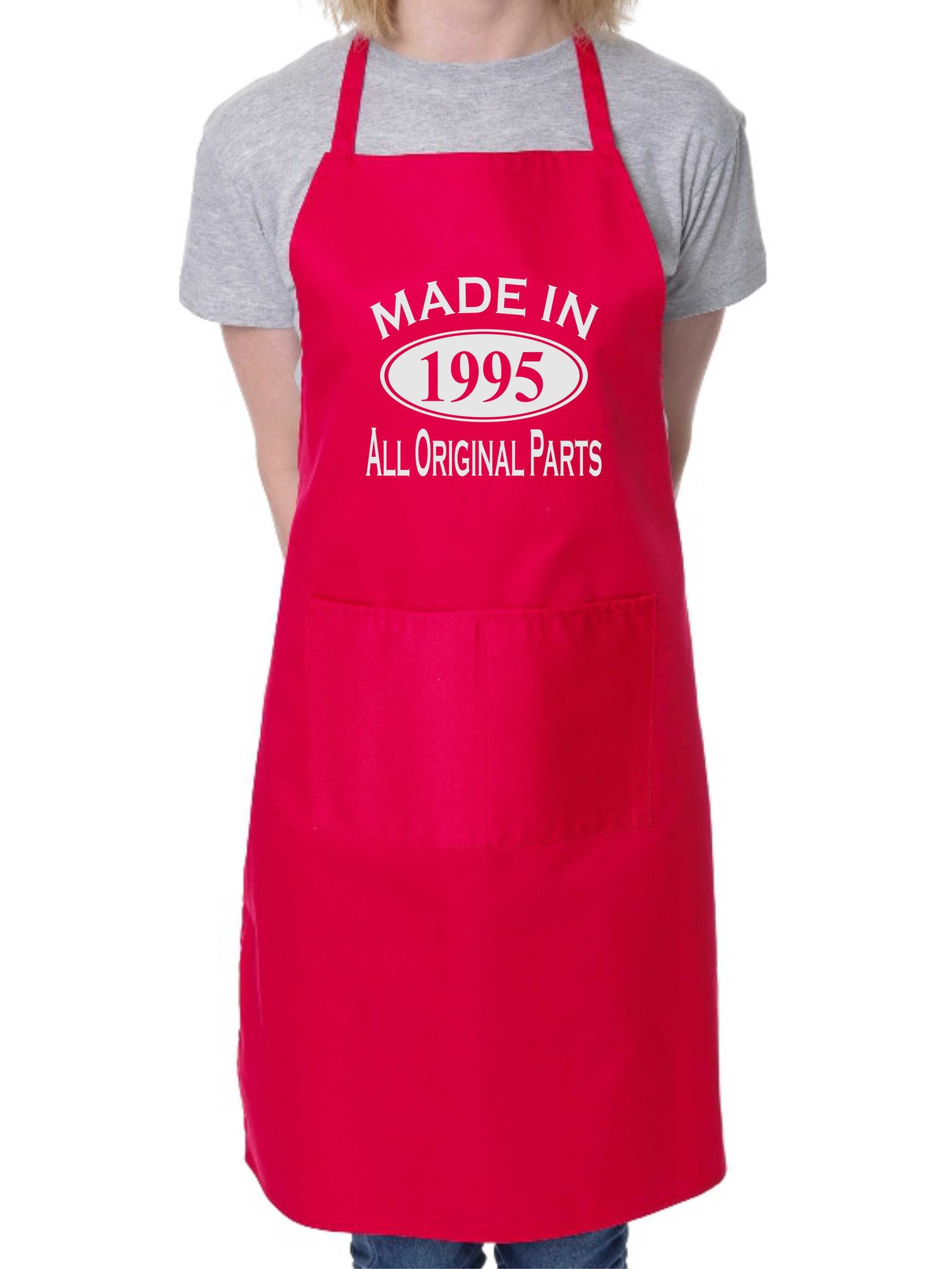 Made In 1995 30th Birthday BBQ Cooking Funny Novelty Apron