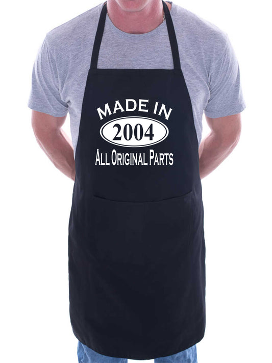 Made In 2004 21st Birthday BBQ Cooking Funny Novelty Apron