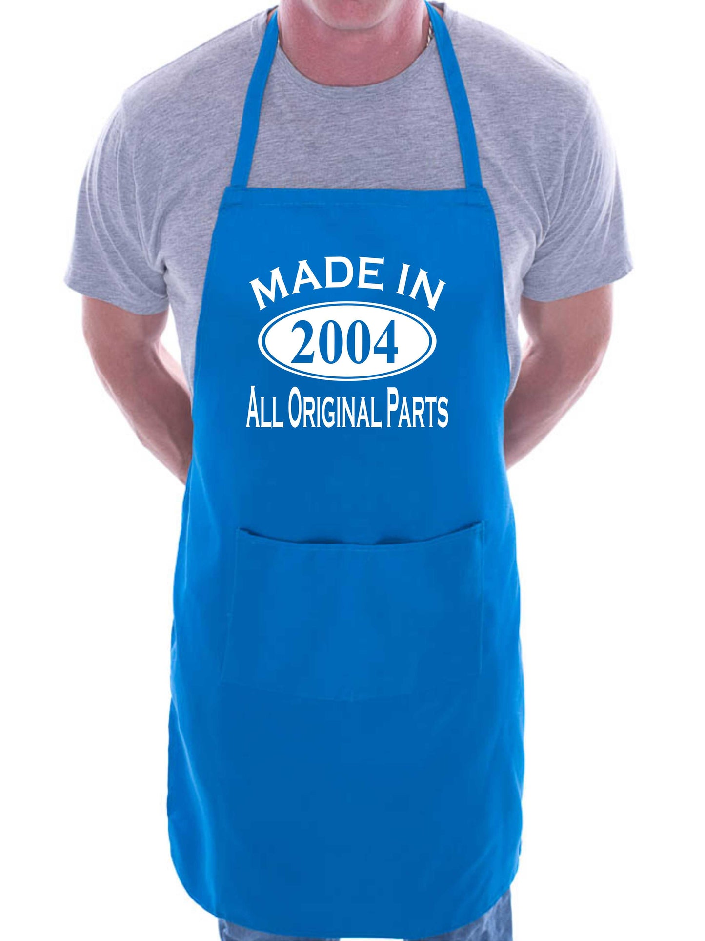 Made In 2004 21st Birthday BBQ Cooking Funny Novelty Apron