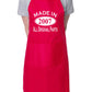 Made In 2007 18th Birthday BBQ Cooking Funny Novelty Apron