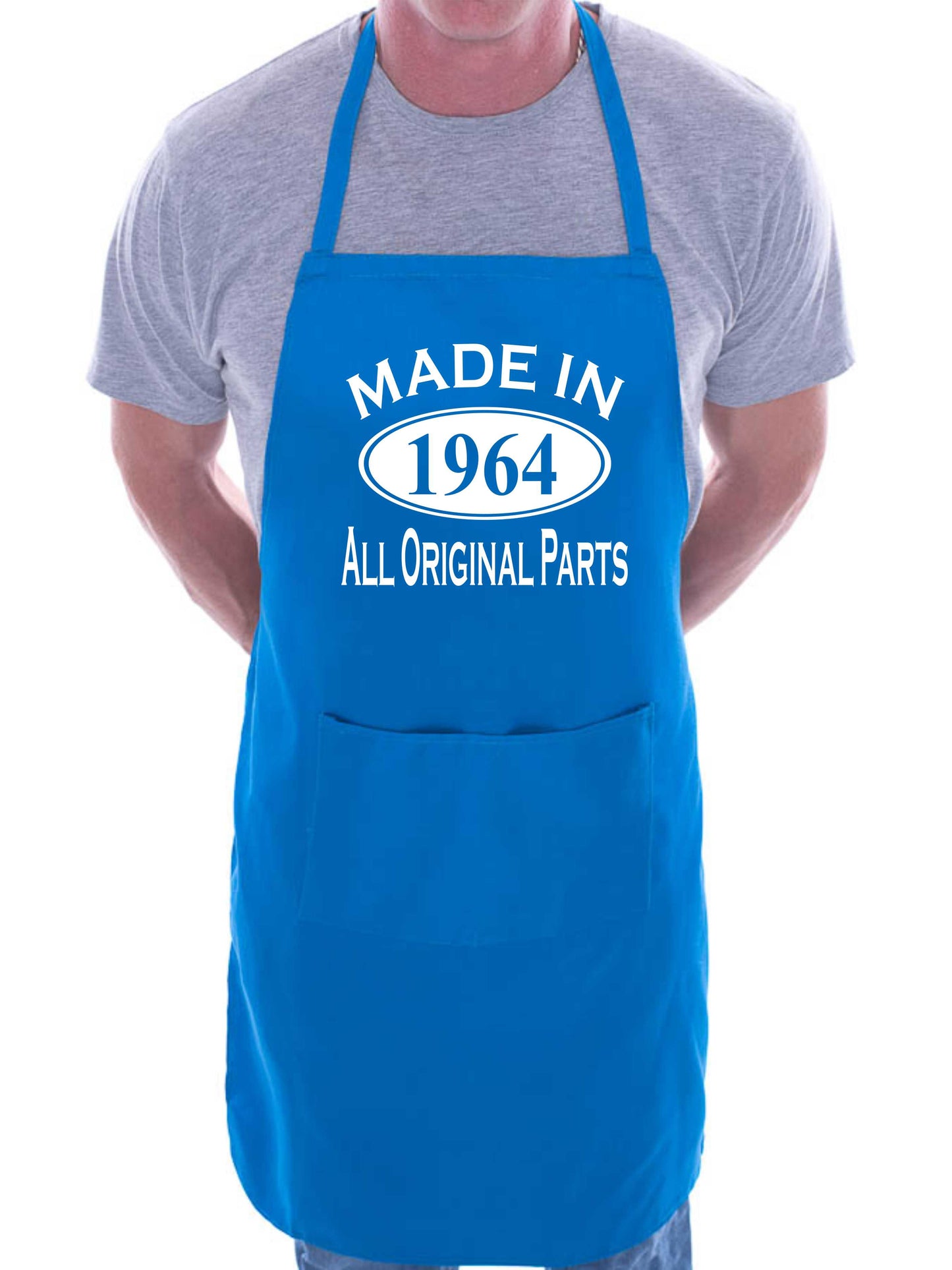 Made In 1964 60th Birthday BBQ Cooking Funny Novelty Apron