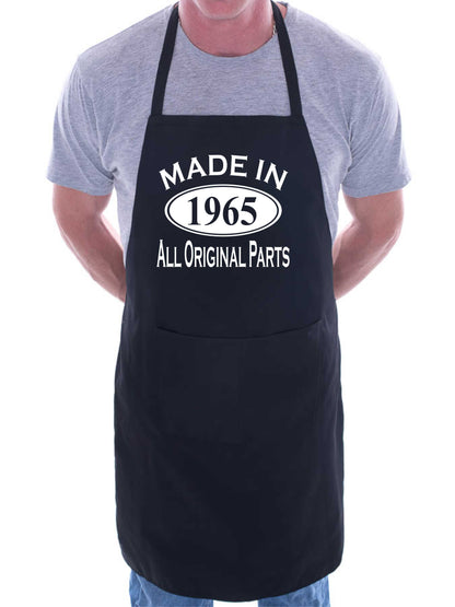 Made In 1965 60th Birthday BBQ Cooking Funny Novelty Apron