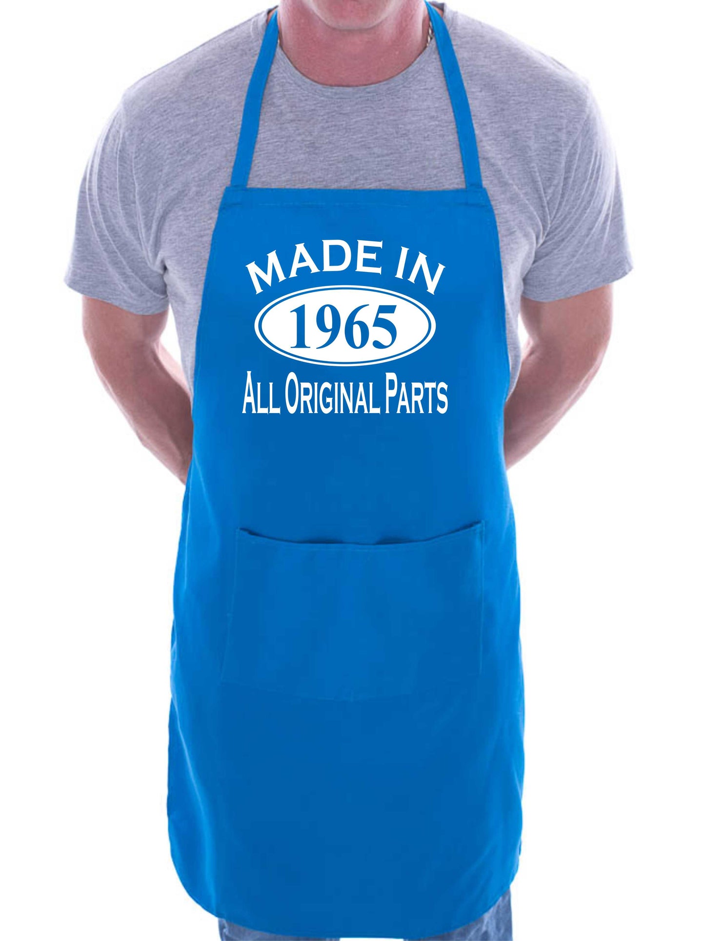 Made In 1965 60th Birthday BBQ Cooking Funny Novelty Apron