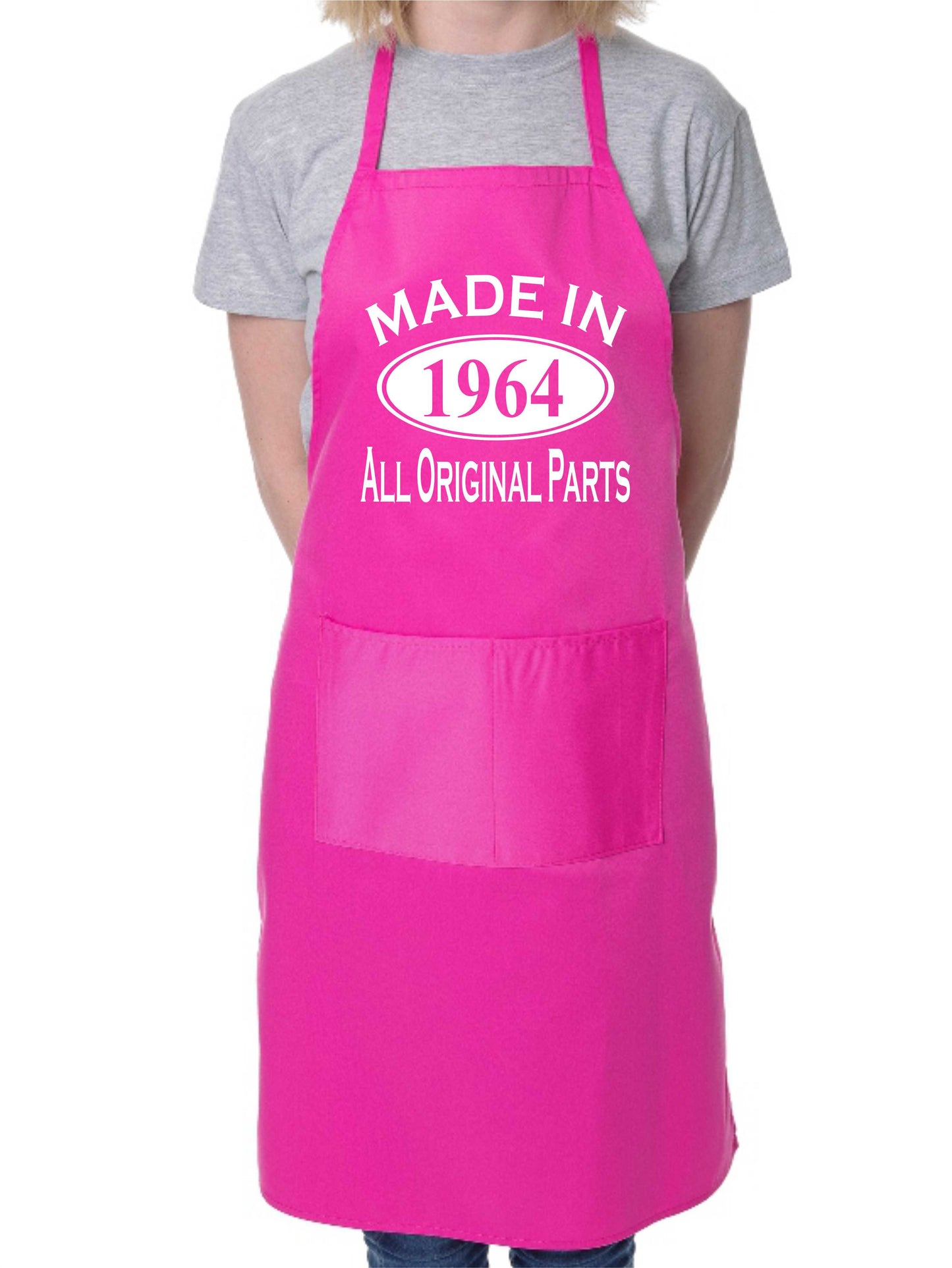 Made In 1964 60th Birthday BBQ Cooking Funny Novelty Apron