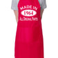 Made In 1964 60th Birthday BBQ Cooking Funny Novelty Apron