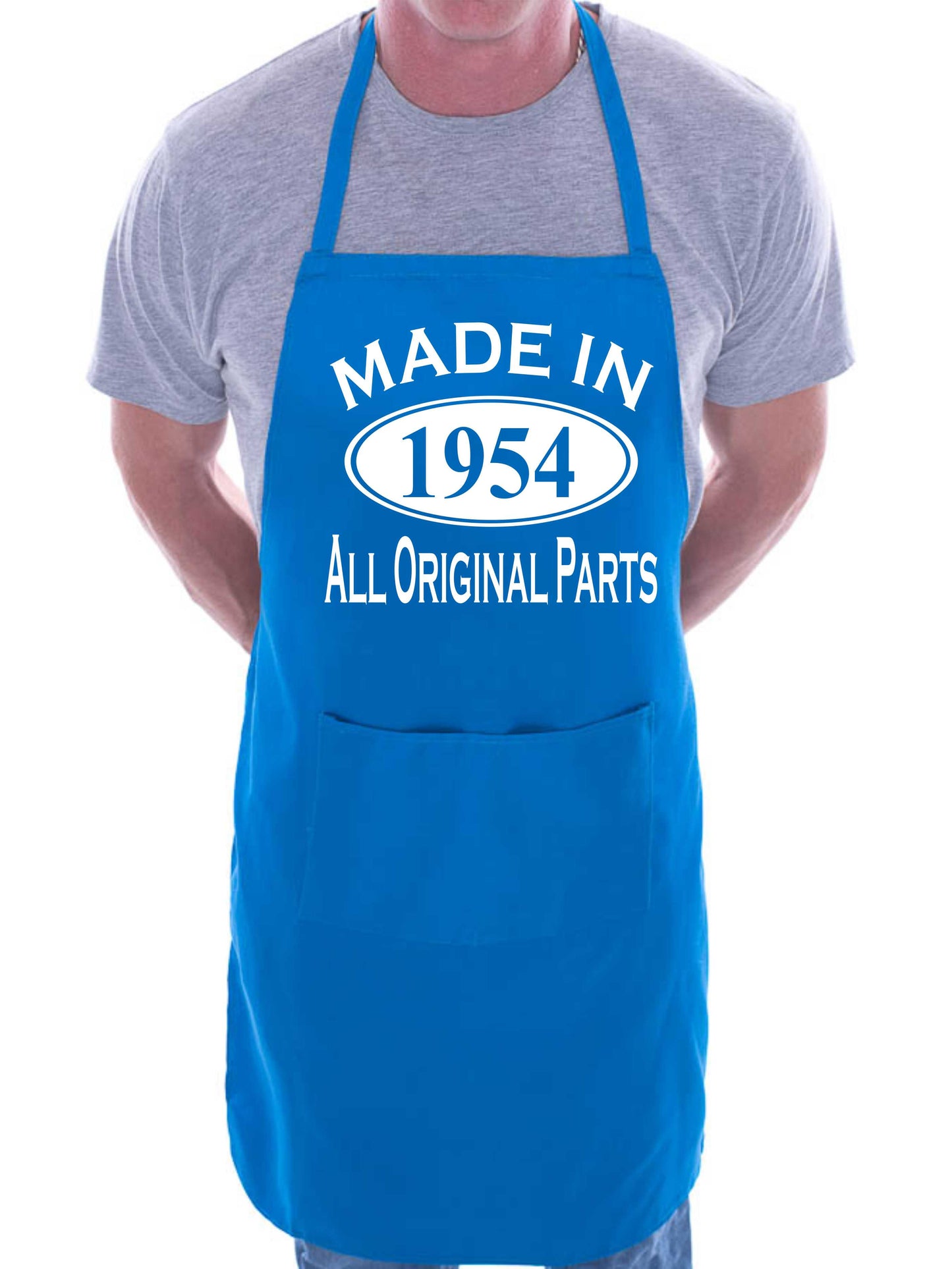 Made In 1954 70th Birthday BBQ Cooking Funny Novelty Apron