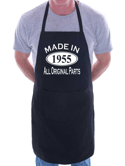 Made In 1955 70th Birthday BBQ Cooking Funny Novelty Apron