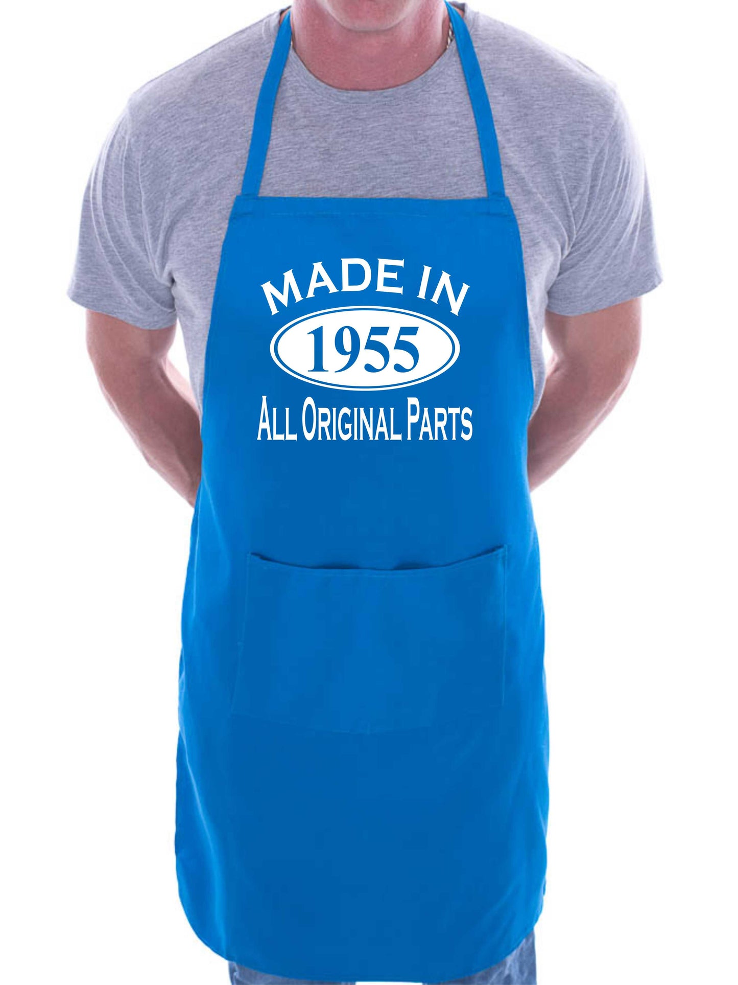 Made In 1955 70th Birthday BBQ Cooking Funny Novelty Apron