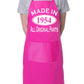 Made In 1954 70th Birthday BBQ Cooking Funny Novelty Apron