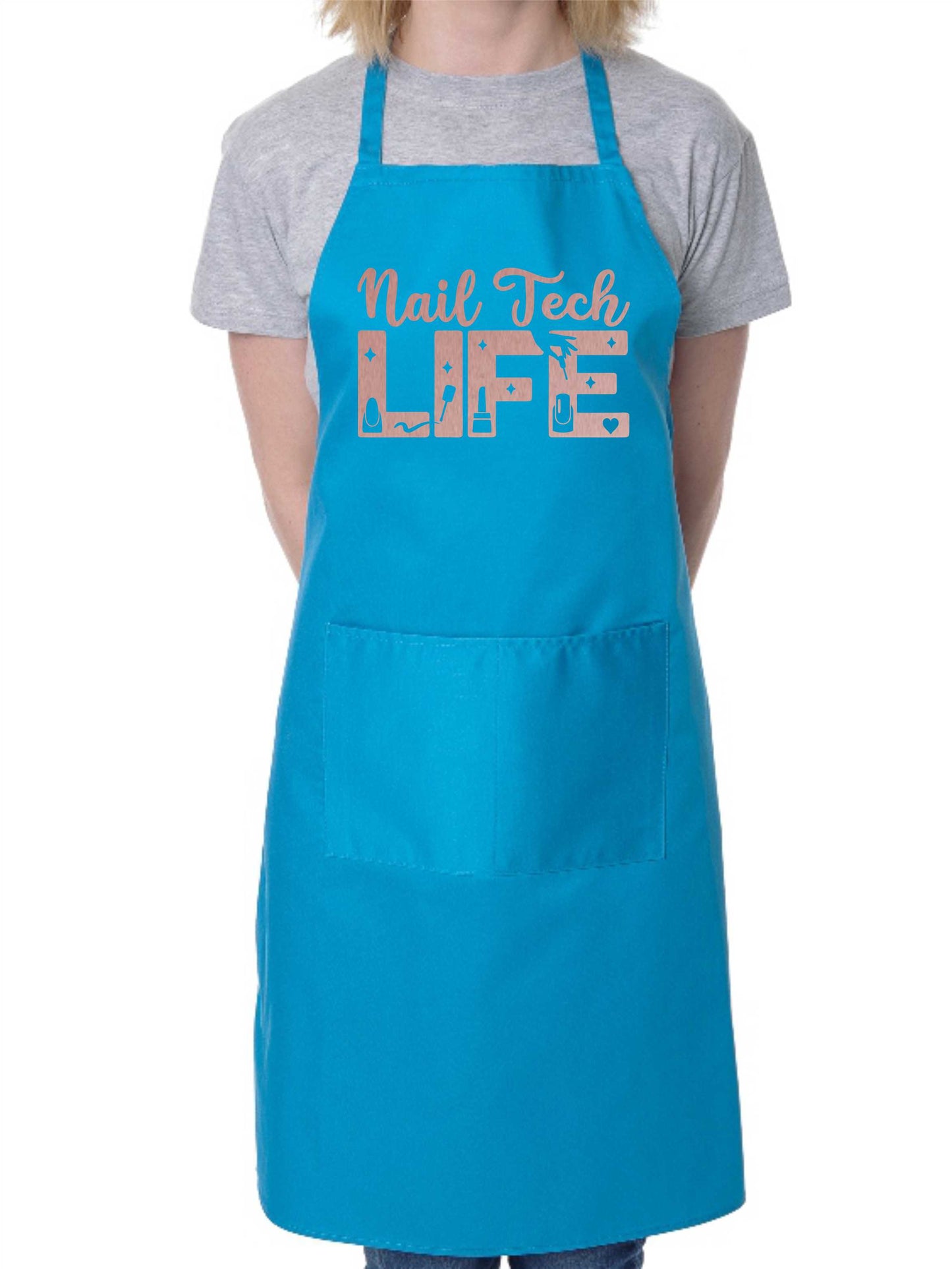 Apron Nail Tech Life Nail Salon Nail Technician Beauty  Salon Gift