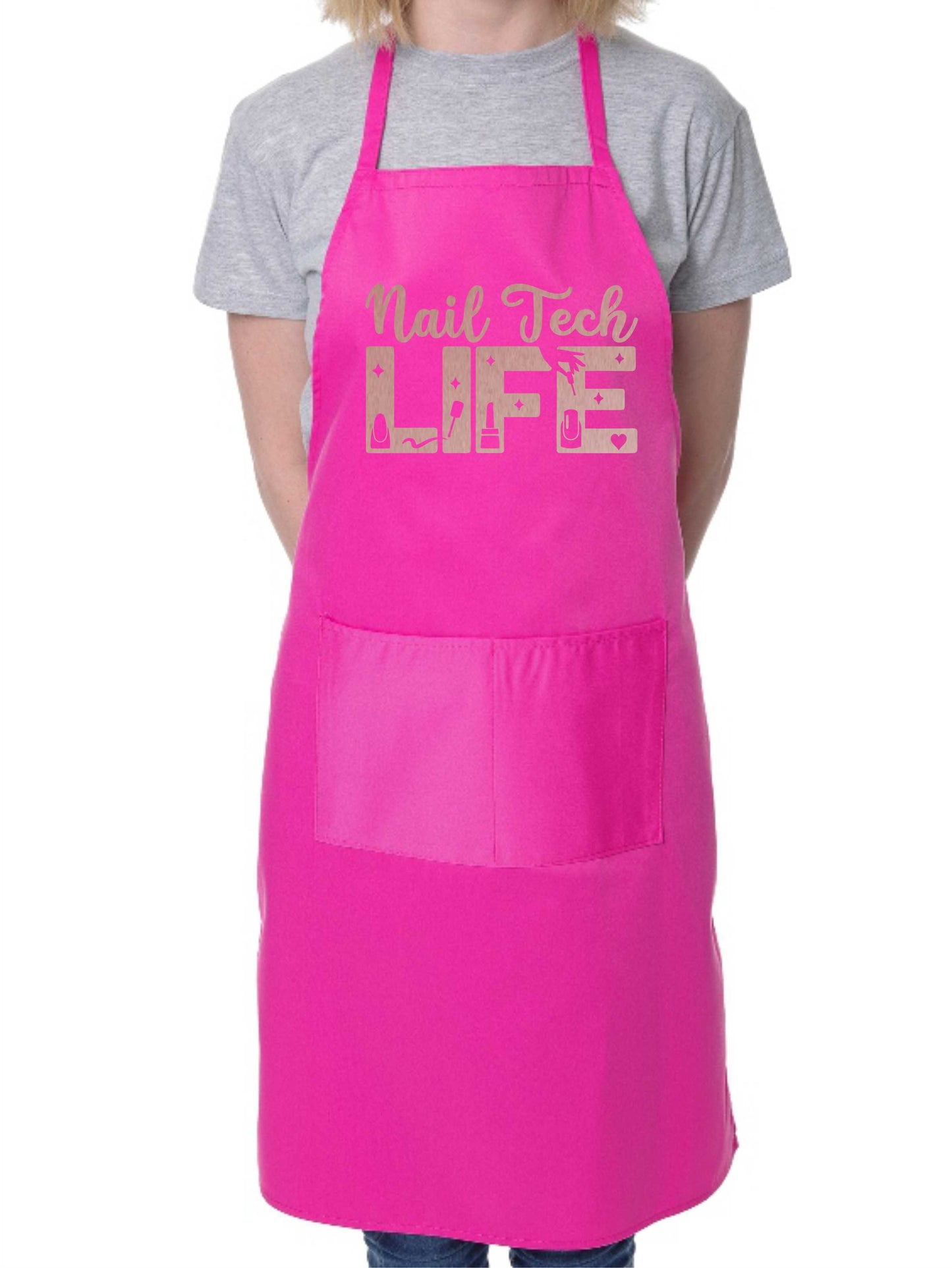 Apron Nail Tech Life Nail Salon Nail Technician Beauty  Salon Gift