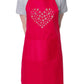 Apron Dog Lovers Gift Paw Heart Dog For Life Birthday Gift