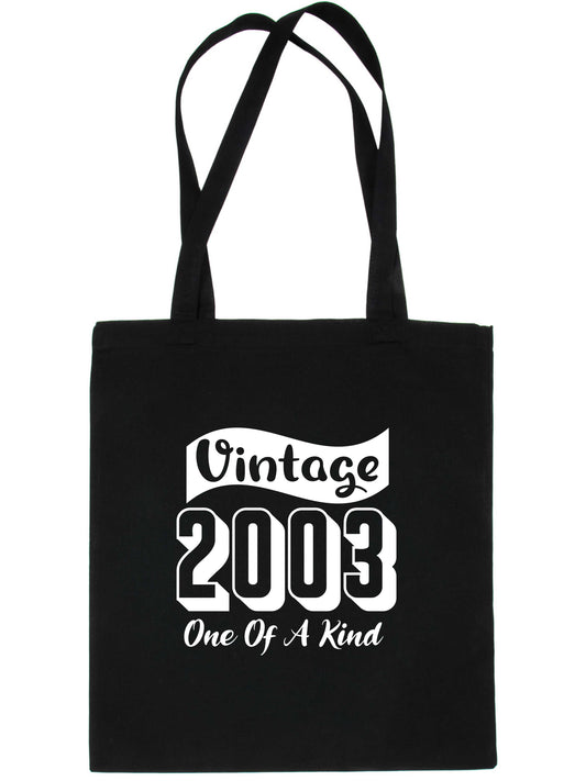 Born In 2003 21st Birthday Age 21 Funny Re Usuable Shopping Tote Bag