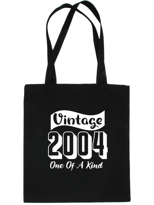 Print4U Born In 2004 21st Birthday Age 21 Re Usable Shopping Tote Bag