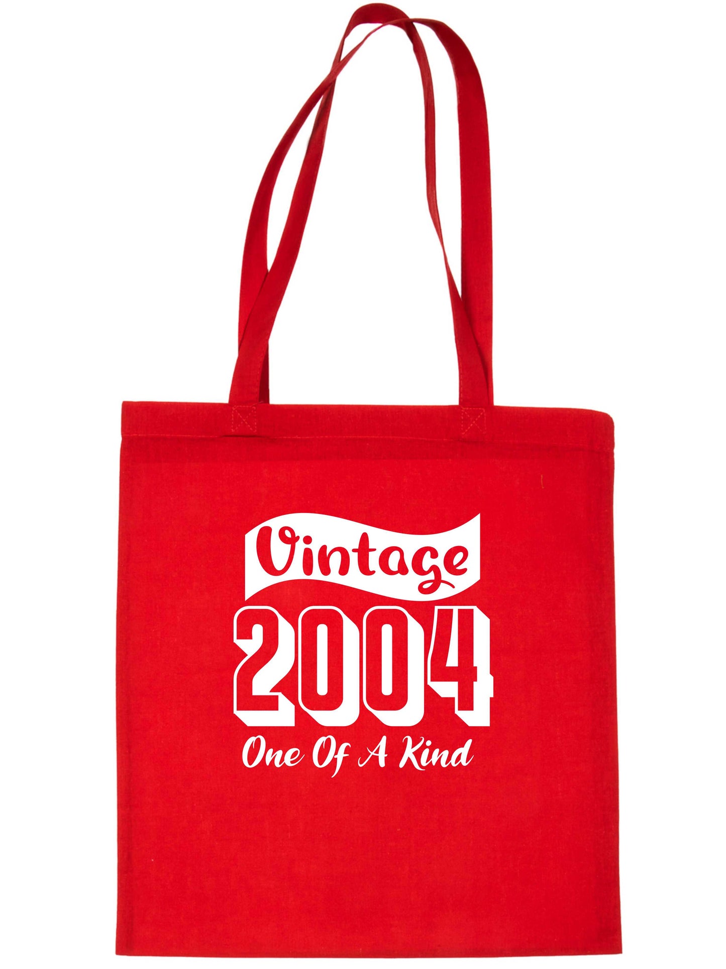 Print4U Born In 2004 21st Birthday Age 21 Re Usable Shopping Tote Bag