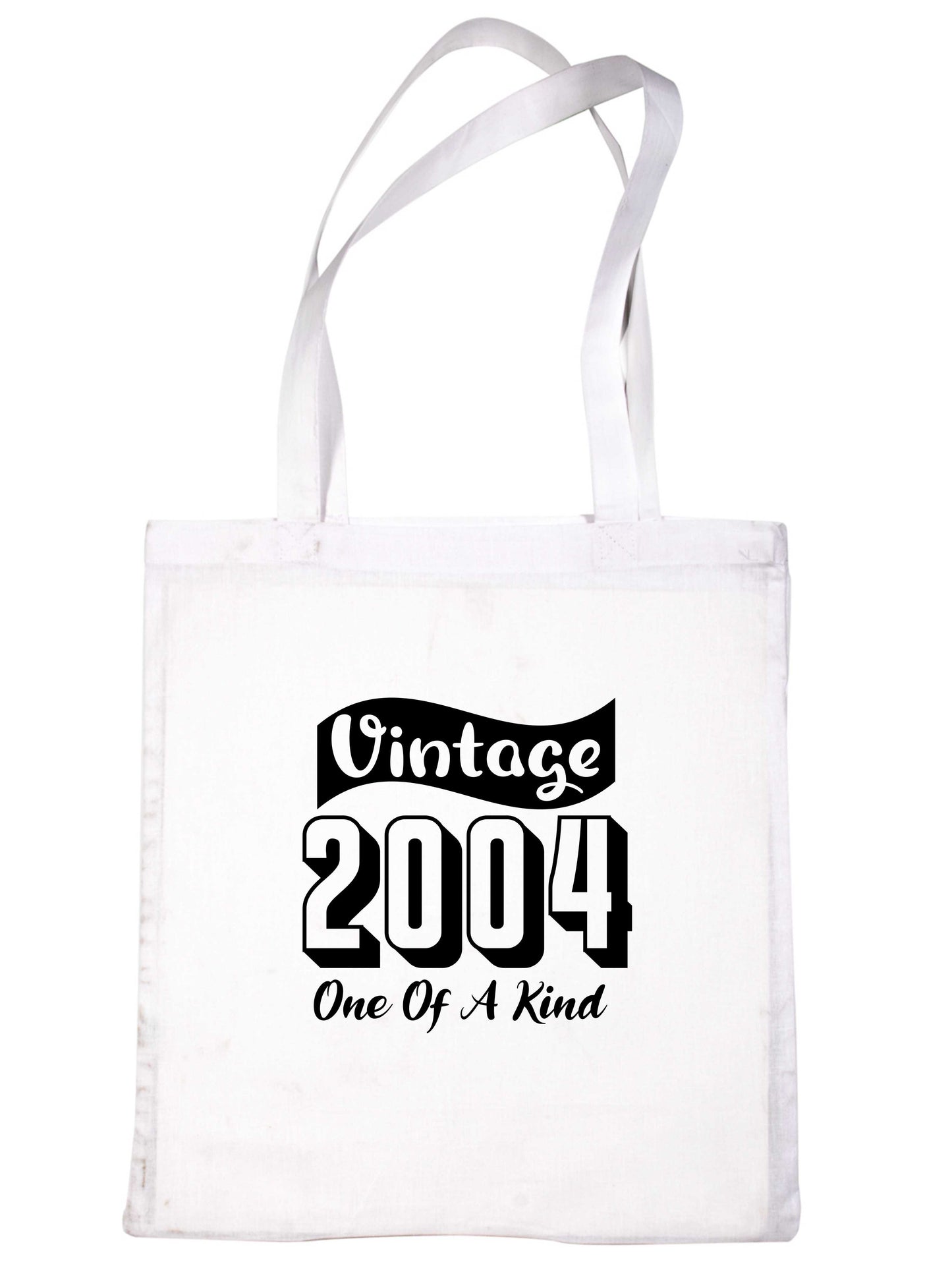 Print4U Born In 2004 21st Birthday Age 21 Re Usable Shopping Tote Bag