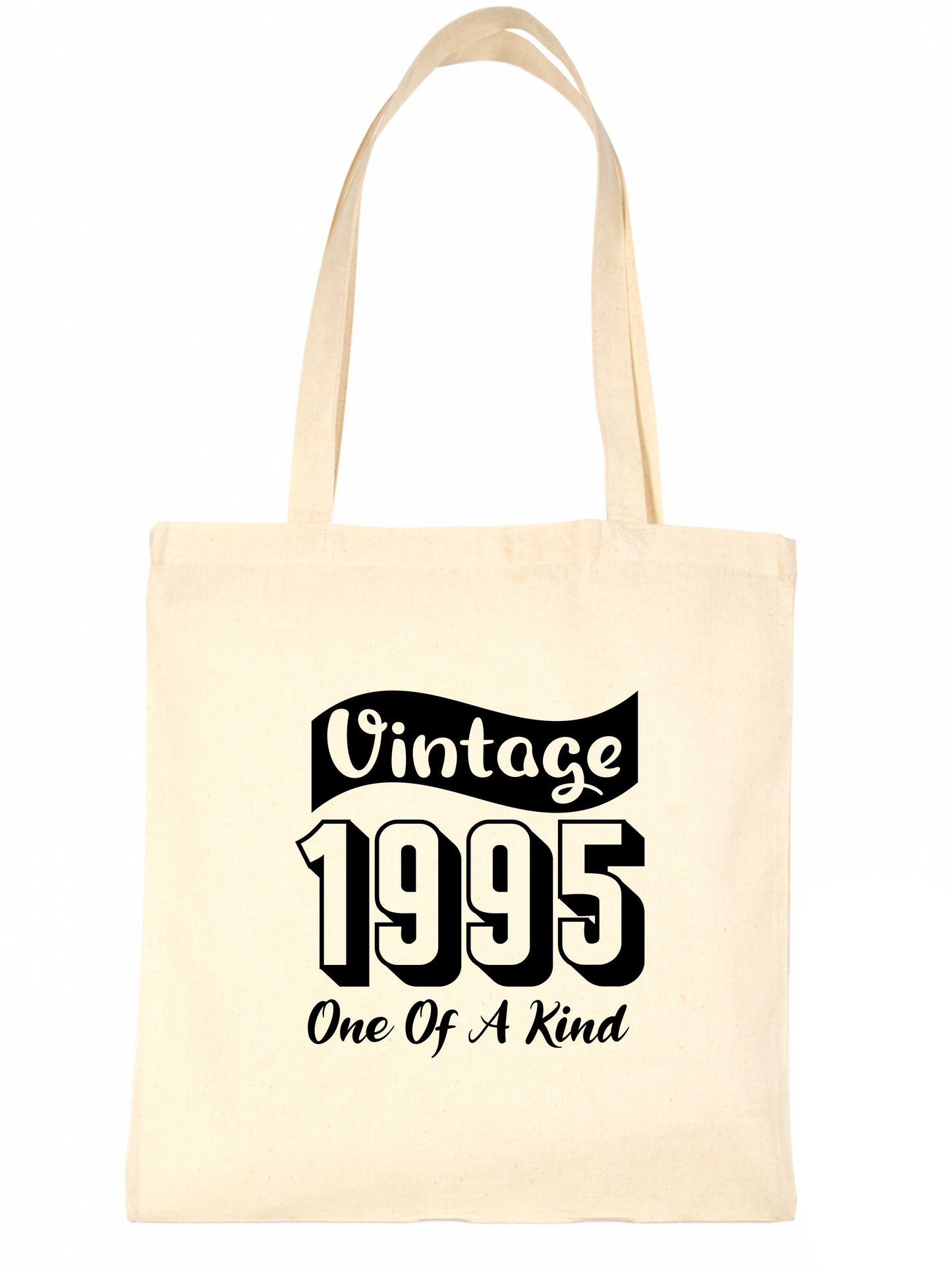 Print4U Born In 1995 30th Birthday Age 30 Re Usable Shopping Tote Bag