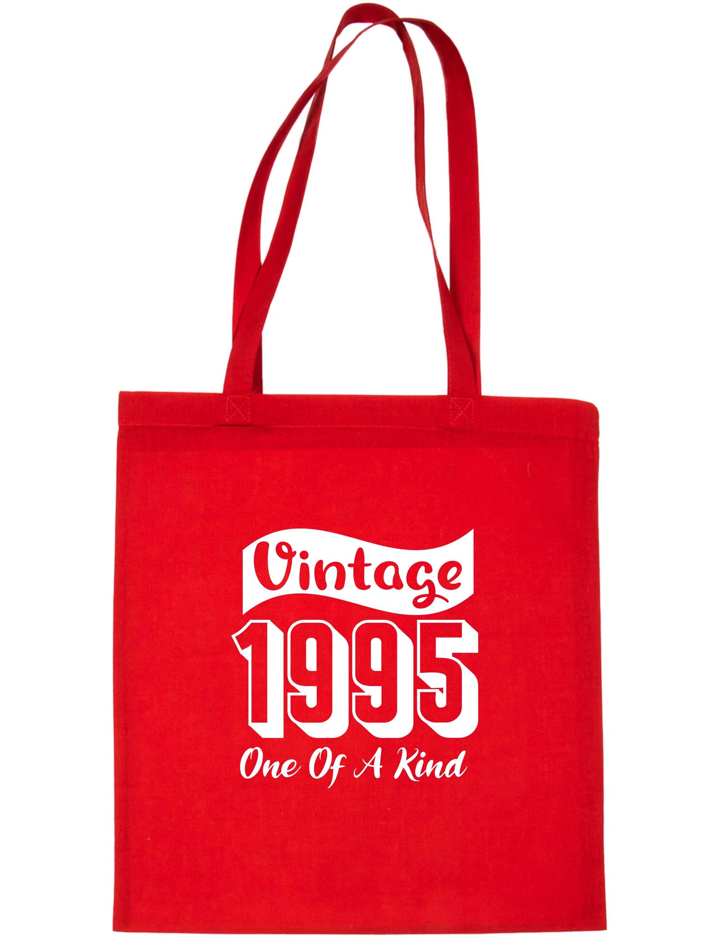 Print4U Born In 1995 30th Birthday Age 30 Re Usable Shopping Tote Bag