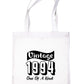 Born In 1994 30th Birthday Age 30 Funny Re Usuable Shopping Tote Bag