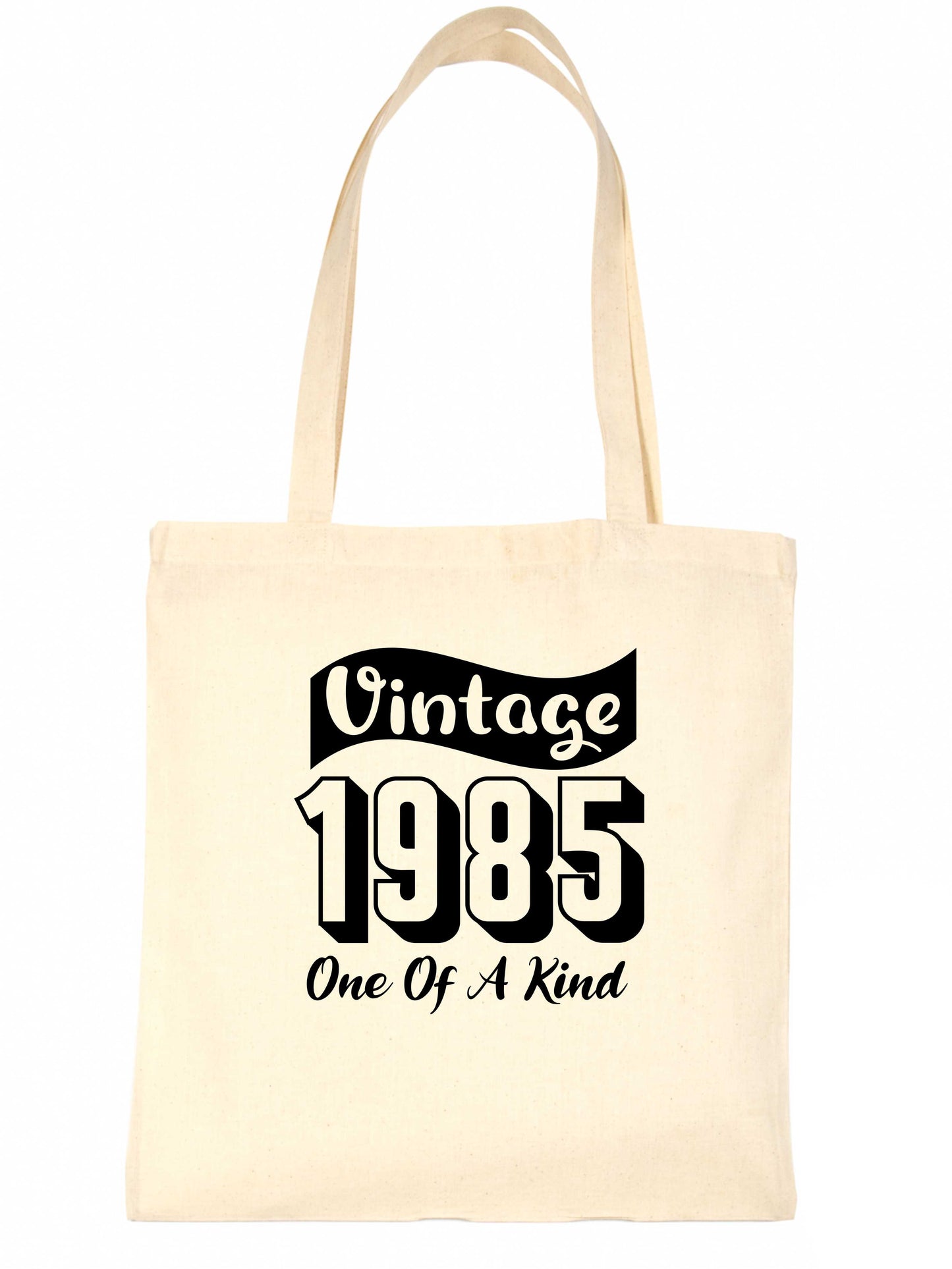 Print4U Born In 1985 40th Birthday Age 40 Re Usable Shopping Tote Bag